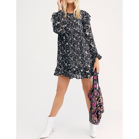 Free People These Dreams Mini Dress - Picture 2 of 13